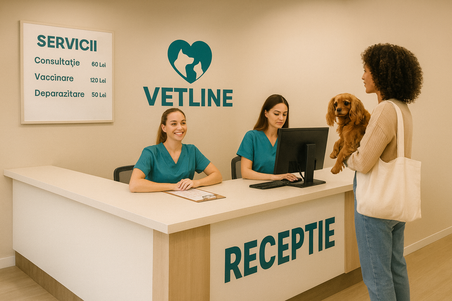 „VetLine” — detalii clare despre servicii și tarife.